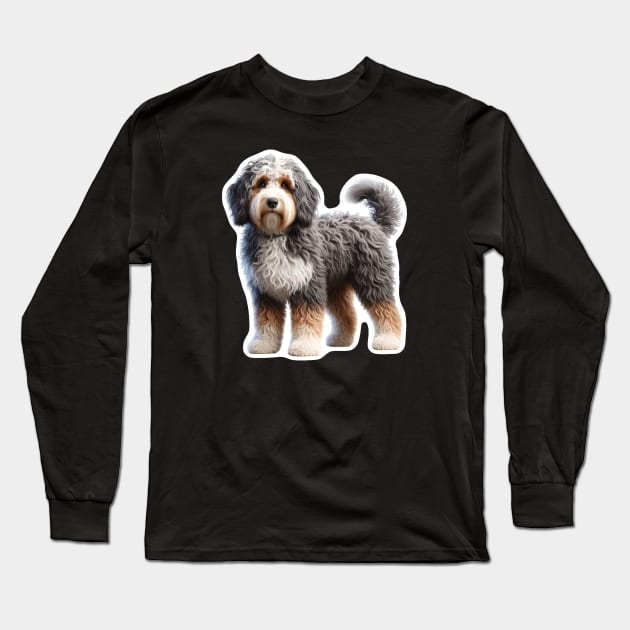 Aussiedoodle Long Sleeve T-Shirt by millersye
